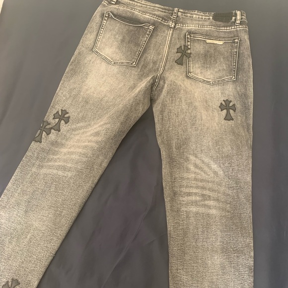 Chrome heart jeans